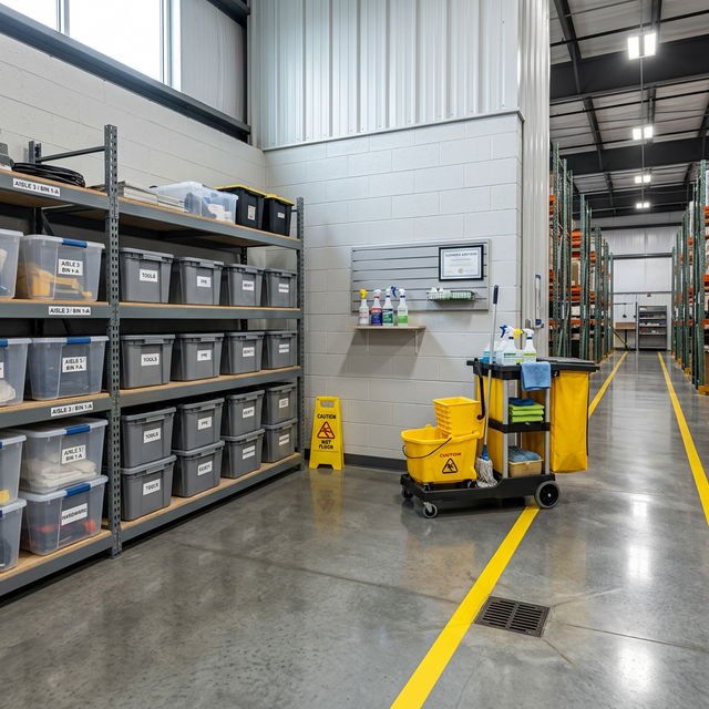 After Commercial Premises Cleaning