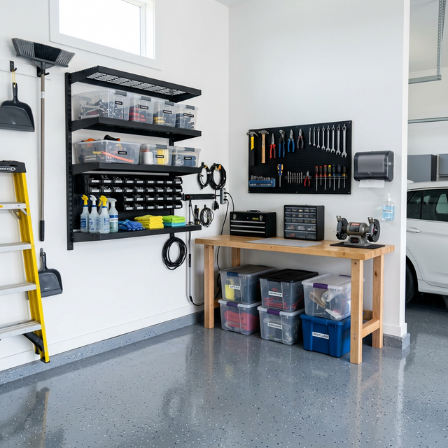 After Garage Sanitization